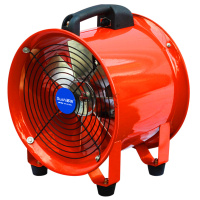 苏识 SFT2-2 风口外径26厘米 手提便携式轴流通风机排风换气扇 (计价单位:台) 橘色_