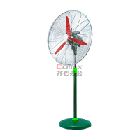 苏识 650落地爆花绿铝叶 自扣网升降杆 电风扇 (计价单位:台) 绿_