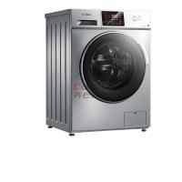 美的(Midea) MD100VT13DS5 10公斤 一级变频 全自动 洗烘一体滚筒洗衣机 (计价单位:台) 银色_