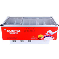 澳柯玛 SC/SD-728G 728升 冷藏冷冻转换三门 卧式冷柜 (计价单位:台) 白色_