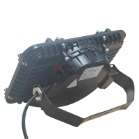 军之光 DGS50 50W 220V IP65 白光 LED 多向巷道灯 1 个/盏 (单位:盏) 黑色_