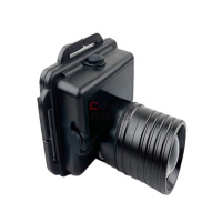 旭升CXS CBJ720 3W IP66 强光4h 工作光8h DC3.7V 白光5000K 头灯 单位:台 黑色_