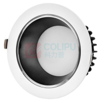 和齐顺(Hikesun) BPM510D-2 12-15W 防眩筒灯 (计价单位:个) 镜面黑_