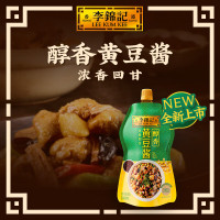 李锦记 醇香黄豆酱240g 挤挤装 非转基因黄豆 传统酿造 炸酱面拌炒酱料_