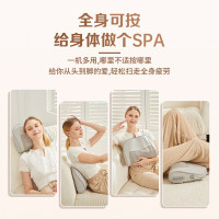 WayourCare颈椎按摩仪按摩枕头按摩仪颈椎肩颈腰全身热敷背部垫送父母老人长辈圣诞礼物_