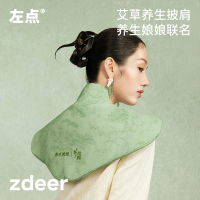 左点养生娘娘×电加热发热披肩艾灸艾草热敷包肩颈热敷袋理疗袋_