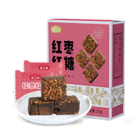 燕之坊红枣红糖块216g 古法熬制0脂肪秘糖手工甘蔗红糖_
