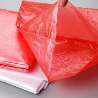 宜洁 一次性桌布喜庆台布红色10只装180cmx180cmY-9897_