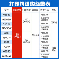 得力DL-760DW快递打印机 高速仓储物流面单一联单电商商用办公不干胶条码热敏标签打印机 手机蓝牙版_