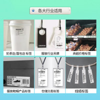 得力DL-886A(NEW)热敏标签打印机 快递面单不干胶收银外卖小票条码 商用58MM标签小票两用 USB版_