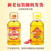 鲁花 食用油 浓香大豆油非转基因5L_