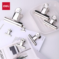 得力9523-3﹟圆形铁票夹51mm袋装(6只/包)_