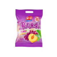 亲亲520g12果肉果冻(黄桃味+葡萄味)520g*12袋_