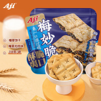 AJI 梅菜饼干 梅菜扣肉味 208g/袋 保质期:10个月_