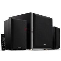 漫步者(EDIFIER) R601 2.1声道无线低音炮 蓝牙5.1全木质有源 音箱 3 个/套 (单位:套) 黑色_