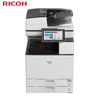 理光(Ricoh) IM 5000 A3黑白激光数码复合机 标配含双面输稿器+双纸盒 复合机 (计价单位:台) 白_
