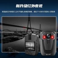 DSJ-C8 1296P高清夜视3600万像素小型胸前佩戴 2.0英寸 128G 摄像记录仪黑色_