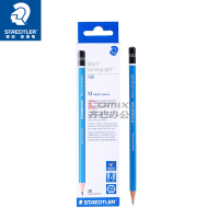 施德楼(STAEDTLER) 100 2B 铅笔 (计价单位:支) 黑色_
