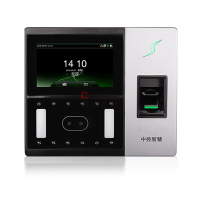 中控智慧(ZKTeco) AI702 人脸识别+指纹 考勤机 (计价单位:台) 黑灰色_