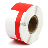 中电鼎润 ZDDR-2539-40 标签胶贴 1.00 盒/卷 (计价单位:卷) 红色_