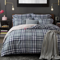 伊伊爱 CMTJ-9XK-011 纯棉格纹加密床上用品 220*240cm 四件套 (计价单位:套)_