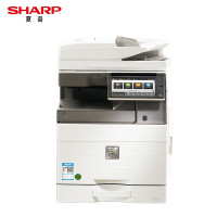 夏普(SHARP) MX-C6082D 双面送稿器+单纸盒 A3彩色复合机 (计价单位:台) 白色_