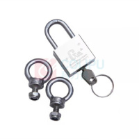 金岳 AZSR30mm 30*15*50 叶片通开柜锁 (计价单位:个) 银色_