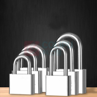 佳谊林电气JYL-550锁体材质白钢锁梁尺寸40mm 钢制挂锁 把 银色_