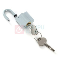 中电鼎润ZD-40T 40mm*17mm导型感应喷塑挂锁 个 灰色_