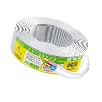 山泽(SAMZHE) C28BWG-4C 4芯单股纯铜电话线 150.00 米/卷 (计价单位:卷) 白色_