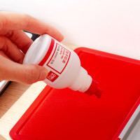 得力9874快干清洁印泥油(红)(瓶)__