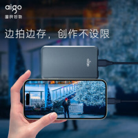爱国者(aigo) S7 500G USB3.1 移动固态硬盘 (计价单位:个) 灰色__