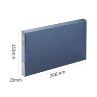 金得利(KINARY) AF200 A4 带外壳 商务型 增值税 发票夹 (计价单位:个) 蓝色__