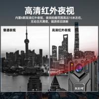 DSJ-V8 1296P 64G内存 普通款 60*85*30mm 摄像记录仪 (单位:台) 黑色__