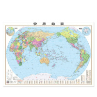 得力(deli) 18075 530*760mm 世界地图 1.00 册/个 (计价单位:个)__