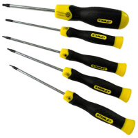 史丹利 5件套胶柄花形螺丝批 起订要求:1件起订