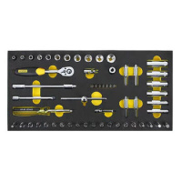 史丹利 EVA工具托组套-30件1/2系列套筒 起订要求:1件起订