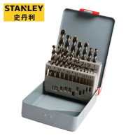 史丹利 19支装高速钢麻花钻头组套 起订要求:3件起订