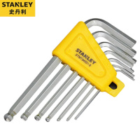 史丹利 7件套公制短柄球头内六角扳手1.5-6mm 起订要求:10件起订