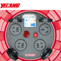 野狼 移动电缆盘YL102B 线盘3*2.5mm²/50米250V16A插座 单位:只