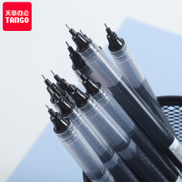 新绿天章 T19549 12支/盒 0.5mm 全针管直液笔 12.00 支/盒 (计价单位:盒) 黑色