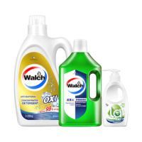 威露士有氧洗(金色装)3.08kg+多用途消毒液1L+内衣净松木300ml 洗涤套装 3瓶/套 (计价单位:套)