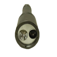 明号电器HA5070 10W IP66 强光6h 弱光60h 3.7V 6000K LED 多功能驱犬电筒 个 银色