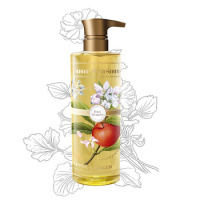 裕金源 苹果与姜氨基酸滋养修护洗发露 持久留香 720ml 洗发水 (瓶) 金色