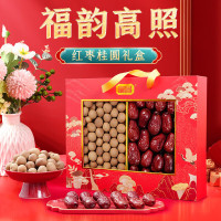 富昌 福韵高照桂圆红枣礼盒1235g 1盒