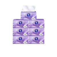 维达(Vinda) 棉韧立体美抽纸s码家庭纸抽4包面巾纸家用实惠装100抽纸巾