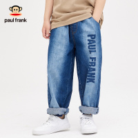 大嘴猴童装牛仔长裤2024年夏季新品中大童外穿儿童牛仔裤