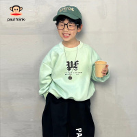 大嘴猴童装男童套头卫衣2024春季新款女童中大童街范潮搭休闲上衣