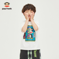 大嘴猴童装男童短袖t恤2024夏季新款半袖中大儿童纯棉上衣体恤