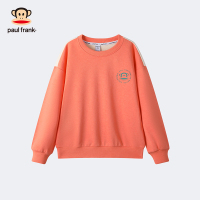 大嘴猴童装2024春季新品男童圆领卫衣女童中大童休闲套头上衣